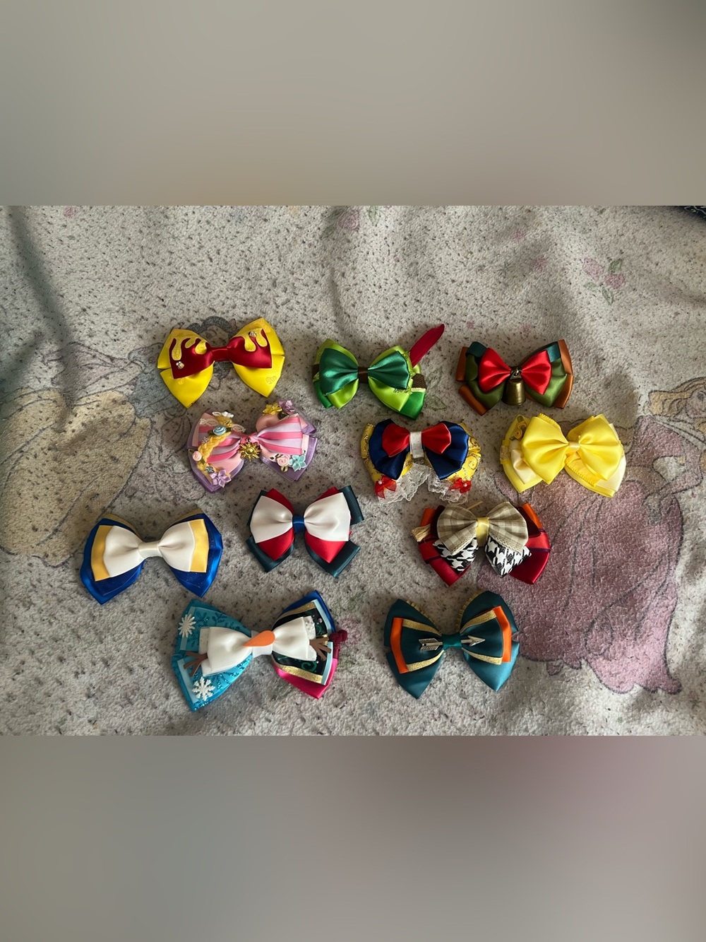 Disney Inspired Assorted Bow Bundle (11)
